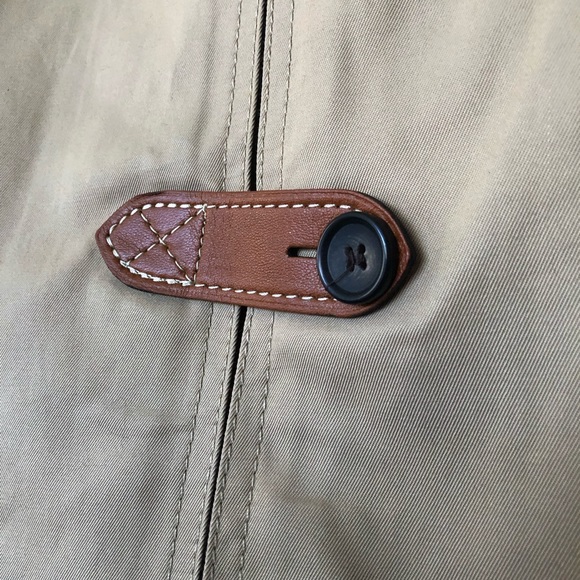 NWT COACH •Rare• Classic Animated Trench Coat with Shearling Collar Size 0 - Picture 10 of 15